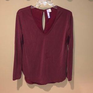 Maroon tunic